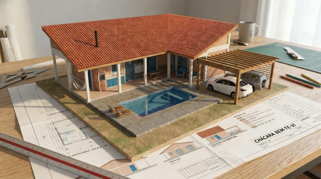 projeto pronto chácara bem te vi 100 o que você recebe e por que vale cada centavo