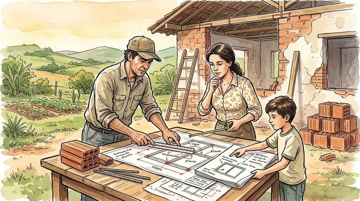 autoconstrução rural — solucao pratica