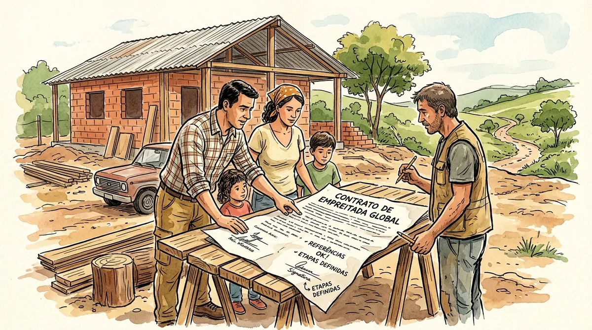 planejamento construção chácara — solucao pratica