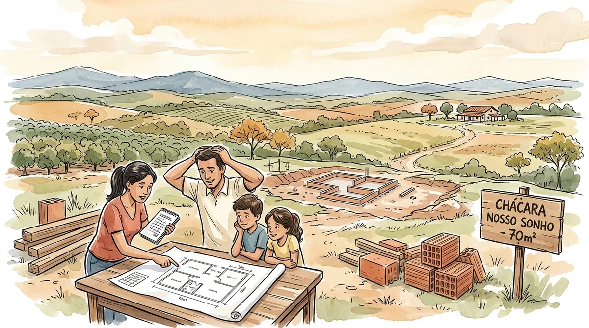 ["orçamento construção chácara — visao geral